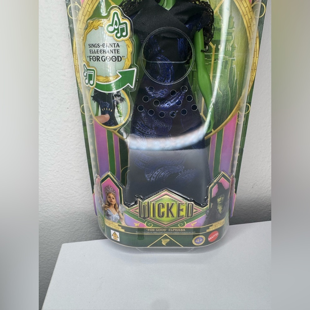 Wicked For Good Elphaba Thropp Singing Changed for Good Doll NWB In Hand - Picture 2 of 5